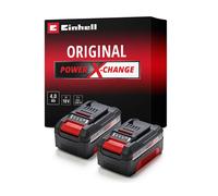 Einhell Originale PXC Twin Pack 4,0 Ah Batterie 18 V Per tutti i dispositivi