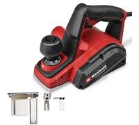 Einhell Pialla elettrica TC-PL 800 (800 Watt, largh. 82 mm, prof. sgrossatura fino a 2 mm, battuta profonda/parallela, pattino parcheggio, adatt. aspirazione, incl. 2 lame reversibili in metallo duro)
