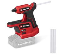 Einhell Pistola per colla a caldo a batteria TE-CG 18/7 Li-Solo | PXC | 18 V | max. 180 °C | riscaldamento 165 sec. | vaschetta | Base ricarica | 3 bastoncini da 7 mm | senza batteria