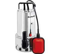 Einhell Pompa per acque scure GC-DP 1020 N (1000W, corpo estraneo Ø20mm, portata 18.000L/h, interruttore a galleggiante, maniglia per il trasporto, inclusi attacchi universali)