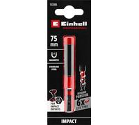 Einhell portainserti magnetico a percussione con doppia torsione, 75 mm
