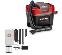 Einhell Professional Aspiratore solidi/liquidi TP-VC 18/10 Li BL L-Solo | PXC | 18 V | Brushless | serb. 10 L | 2 livelli di aspirazione | Filtro pieghettato | Bocchette aspirazione | Senza batteria