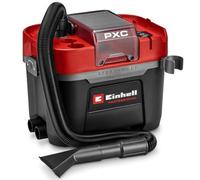 Einhell Professional Aspirasolidi e liquidi TP-VC 18/10 Li BL L-Solo Power X-Change (18 V, Brushless, serbatoio 10 l, 2 livelli di asp., incl. filtro a soffietto, bocchette di asp., batteria esclusa)
