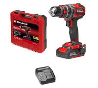 Einhell Professional Trapano a percussione batteria TP-CD 18/60 Li-i BL Set | PXC | 18 V | Brushless | 60 Nm | funzione percussione | mandrino 13 mm | 2 velocità | batteria da 2,0 Ah + caricabatterie