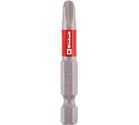 Einhell - Punte standard standard, 3 pezzi, 50 mm, PH3 (cromo vanadio, viti di precisione, buon controllo, anello di colore rosso, attacco E 6.3)
