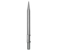 Einhell - Scalpello a punta originale, 410 mm (accessori per martello demolitore, attacco SDS-Hex, scalpello a punta in metallo robusto, lunghezza 410 mm