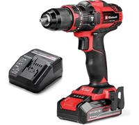 TRAPANO AVVITATORE CON PERCUSSIONE A BATTERIA 18V 2,5Ah MANDRINO METALLO EINHELL