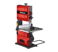 Einhell Sega a nastro TC-SB 245 L (400 W, velocità max. 726 m/min, larghezza di passaggio 245 mm, altezza di taglio max. 101 mm, tavolo inclinabile, arresto parallelo e arresto angolare, raccordo per
