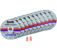 Einhell Set 10 Pz. Dischi Da Taglio Ø 115x1.0 Mm Einhell Utensileria elettrica