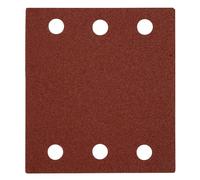 Einhell - Set di 12 fogli di carta vetrata originale, 102 x 114 mm (accessori per levigatrice orbitale, 12 fogli di carta vetrata, 102 x 114 mm, 2 x P40, P60, P80, P120, P180, P240, Velcro