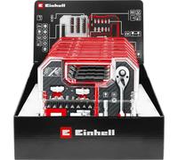 EINHELL Set di 37 punte chiavi a bussola con cricchetto