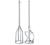 Einhell - Set di miscelatori originali (accessori per miscelatore/malta, adatto per tutti i miscelatori Einhell, attacco M14, con agitatore di colore Ø 120 mm e miscelatore per malta Ø 135 mm)