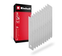 Einhell Set Lame Segmentate 10 pz 18 mm (metallo temprato, filo tagliente, larghezza 18 mm, custodia, supporto)