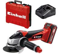 EINHELL Smerigliatrice Angolare a Batteria 18 Volt 8500 giri/min ø disco 115 mm - 4431119 TE-AG 18/115 Li