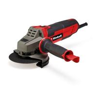 Einhell Smerigliatrice angolare TE-AG 125/1010 (1.010 Watt, diametro disco 125 mm, profondità di taglio 33 mm, protezione antiossidante, impugnatura aggiuntiva, senza disco da taglio)