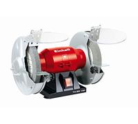 Einhell Smerigliatrice doppia TH-BG 150 | struttura compatta e robusta in metallo | piedini in gomma antivibrazioni | supporti di lavoro regolabili