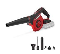 Einhell Soffiatore a batteria TE-CB 18/270 Li - Solo Power X-Change (18 V, max. 270 km/h velocità dell'aria, 5 livelli, incl. prolunga, bocchetta standard, piatto, foro, senza batteria)