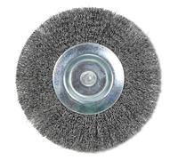 Einhell - Spazzola originale per fughe in acciaio (accessori per la pulizia delle fughe, spazzola in filo di acciaio, larghezza di pulizia 15 mm, diametro 110 mm, adatto per pulizia fughe Einhell)