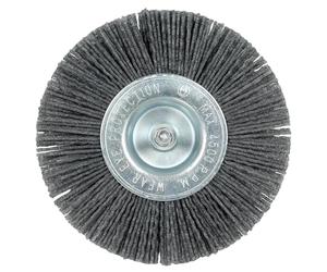 Einhell - Spazzola per fughe in nylon (accessori per la pulizia delle fughe, larghezza 10 mm, diametro 110 mm, adatta per Einhell GE-CC 18/110 Li E-Solo)