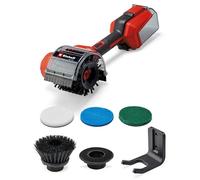 Einhell Spazzola per superfici a batteria PICOBELLA 18/90 | PXC | 18 V | spazzola cordless | paraspruzzi | 2x spazzole | 3x tamponi di pulizia | supporto a muro | senza batteria