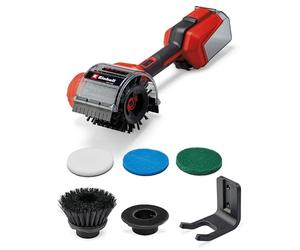 Einhell Spazzola per superfici a batteria PICOBELLA 18/90 | PXC | 18 V | spazzola cordless | paraspruzzi | 2x spazzole | 3x tamponi di pulizia | supporto a muro | senza batteria