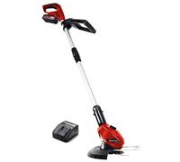 Einhell Tagliabordi a batteria GE-CT 18 Li (1x 2,5 Ah) Power X-Change (18 V, testata motore girevole + inclinabile, protez. Flowerguard, incl. 20 lame in plastica, batteria 2,5 Ah + caricabatterie)