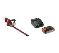 Einhell Tagliasiepi a batteria GC-CH 18/40 Li Solo Power X-Change (18 V, 40 cm lunghezza di taglio)+PXC Starter Kit 18 V, Batteria 2,5 Ah E Caricabatteria Power X-Change