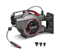 Einhell Tamburo avvolgitubo a batteria GE-HR 18/30-1 Li-Solo Power X-Change (avvolgitubo automatico, orientabile fino a 180°, supporto a parete, tubo e irroratore, manichetta da 30 m, senza batteria)