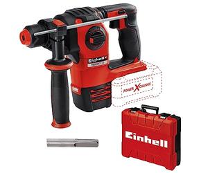 Einhell Tassellatore A Batteria HEROCCO Power X-Change, 18 V, Li-Ion, 2,2 J, Motore Senza Spazzole, Percussione Pneumatica, Attacco SDS Plus, Inclusa E-Box, 4 Ah Batteria E Caricabatteria