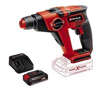 Einhell Tassellatore a Batteria TE-HD 18/12 Li - Solo Power X-Change + Einhell Pxc Starter Kit 18 V, Batteria 2,5 Ah E Caricabatteria Power X-Change, Nero Rosso, 10 x 15 x 11.3 Cm