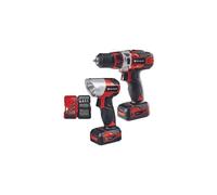 Einhell TE-CD 12/1 Li +22+CL (2x2.0Ah) Nero, Metallico, Rosso
