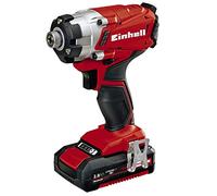 Einhell TE-CI 18/1 Li (1x2,0Ah) Avvitatore a impulsi a batteria Power X-Change (18V, giri al min. 0-2300, torsione 140Nm, attacco bits esagonale, 3 luci, incl. Batteria da 2 Ah e caricabatteria)