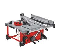Einhell Sega Circolare da Tavolo a Batterie Te-Ts 36/210 Li-Solo Power X-Change (Ioni di Litio, 2X 18 V, Piano in Alluminio, Softstart, con Guida Angolare, Senza Batteria e Caricabatteria)
