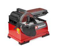 Einhell Levigatrice a disco a nastro TE-US 400 (400 W, Ø 150 mm disco abrasivo, 100 x 914 mm nastro abrasivo, 348 m/min max. Velocità del nastro abrasivo, compresi gli accessori)