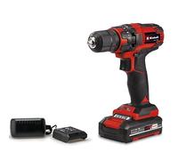 Einhell Trapano a batteria TC-CD 18/35-2 Li (1x,1,5 Ah) Power X-Change (18V, 35Nm, mandrino a serraggio rapido da 10 mm, 1 batteria da 1,5 Ah + caricabatterie),Versione 2024