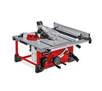 Einhell Sega Circolare da Tavolo a Batterie Te-Ts 36/210 Li-Solo Power X-Change (Ioni di Litio, 2X 18 V, Piano in Alluminio, Softstart, con Guida Angolare, Senza Batteria e Caricabatteria)
