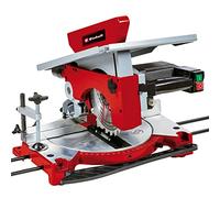 Einhell Troncatrice con piano superiore TC-MS 2112 T | 1200 W | lama in metallo duro | guida trasversale/parallela regolabile in continuo | testa di taglio inclinabile