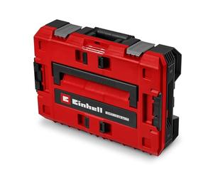 Einhell Valigetta impilabile E-Case S-F SEALED | Sistema E-Case | max. 90 kg | a tenuta di polvere, resistente ai getti d’acqua | 44 x 33 x 13 cm | compatibile con Half Size