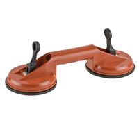VENTOSA DOPPIA PER TRASPORTO BLOCCAGGIO SOLLEVAMENTO 120 MM PORTATA MAX 60 KG
