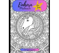 Einhorn Malbuch für Teens
