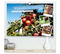 Einkaufen im Hofladen (hochwertiger Premium Wandkalender 2026 DIN A2 quer), Kunstdruck in Hochglanz: Entdecke Geschmack und Vielfalt Deiner Region