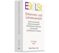 Einkommen- / Lohnsteuerrecht. ESt / LSt: Einkommensteuergesetz mit Einkommensteuer-Grund- und -Splittingtabelle, ... Sachregister. Rechtsstand: 1. Mai 2026: 5785