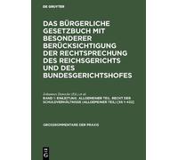 Einleitung. Allgemeiner Teil. Recht der Schuldverhältnisse (A (Copertina rigida)