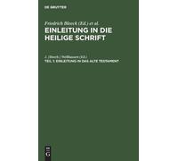 Einleitung in das Alte Testament (Copertina rigida)