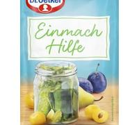 Einmach Hilfe - Aiuto per le conserve - Per dolci deliziosi e dessert fatti in casa per ricette - 3 pezzi in 1 busta - Compatibile con oetker - 7,5g