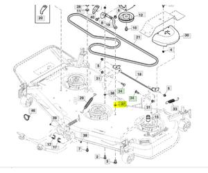 Einpressmutter M12 John Deere 54D 60D 1023E 1025R 260 H143731