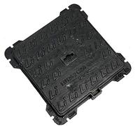 EINSIDE Chiusino in ghisa 250 con telaio, 30 x 30 cm | Tombino certificato UNI EN124-1/2