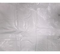 EINSIDE Rete per ponteggio antipolvere bianca con occhielli in alluminio, Telo di protezione ombreggiante per impalcature, 1,8 x 25 metri (80 gr/m²), 5 pezzi