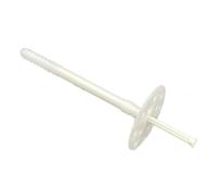 EINSIDE Tassello con chiodo in plastica per cappotto ETAG 014, 120 mm | Scatola da 250 pezzi per fissaggio dell'isolamento