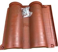 EINSIDE Tegole in plastica doppia onda, Terracotta, Confezione da 17 pezzi = 1,95 m²